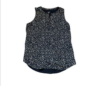 Navy blue & white Loft Shell, Size L
